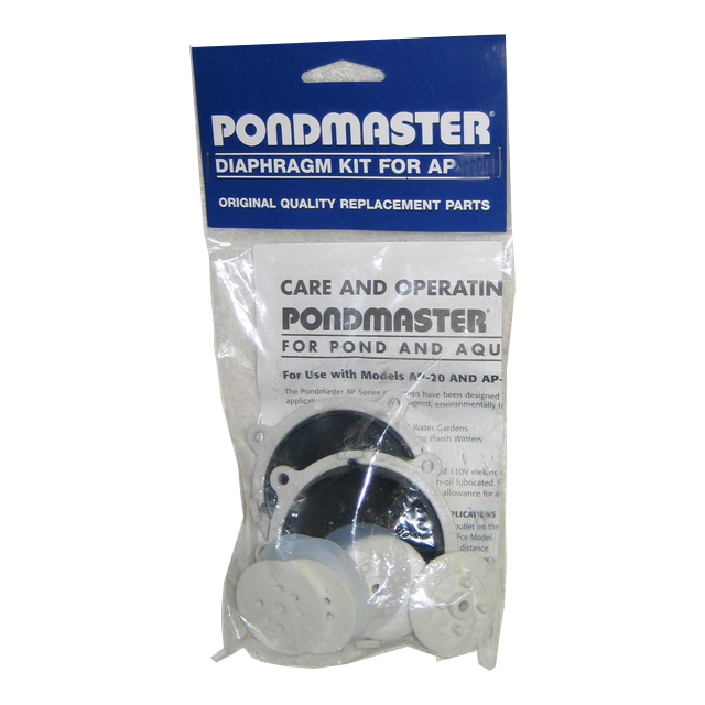 A package of the pondmaster diaphragm kit for ap